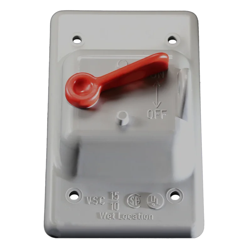 CANTEX 1-Gang Weatherproof Toggle Switch Cover