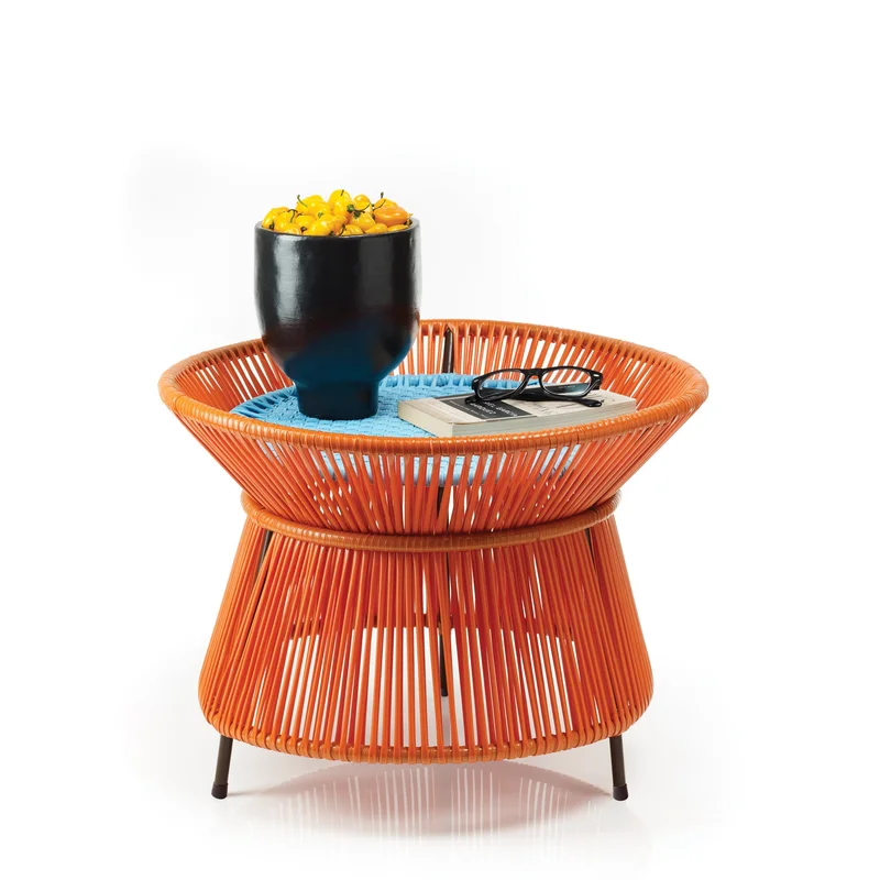 Caribe Basket Table Orange