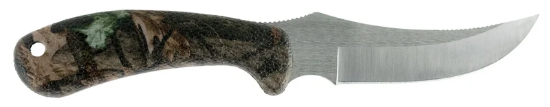 Case 18336 Ridgeback Hunter 4.13" Skinner Plain Steel Synthetic Camo Handle Fixed