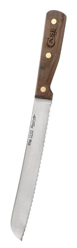 Case Knives Household Cutlery 8" Bread Knife (Solid Walnut)