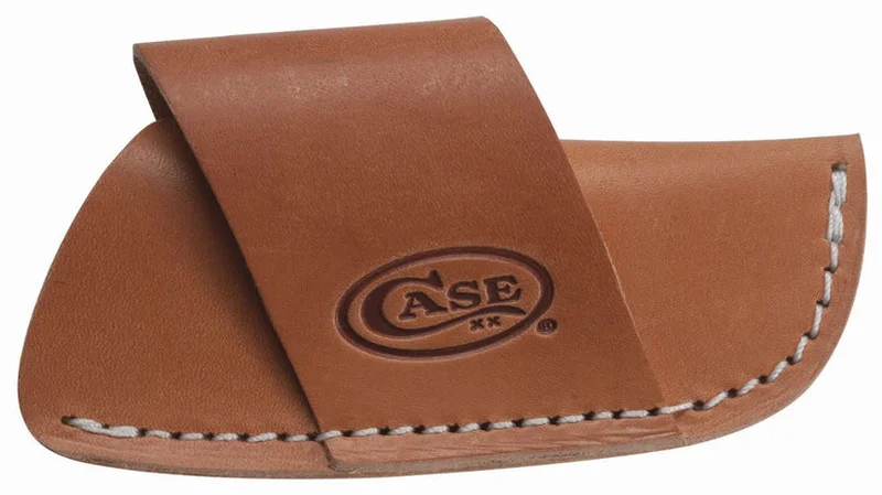 Case Large Leather Side-Draw Belt Sheath