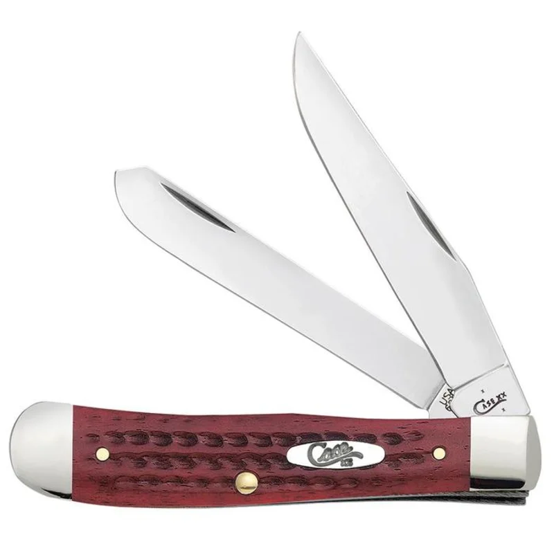 Case Pocket Worn Old Red Bone Corn Cob Jig Trapper