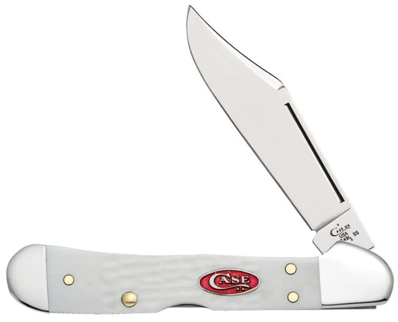 Case SparXX Standard Jig White Synthetic Mini CopperLock White Synthetic