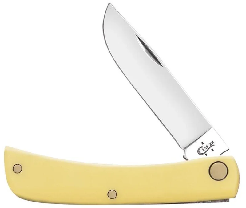 Case Yellow Synthetic Chrome Vanadium Sod Buster Jr