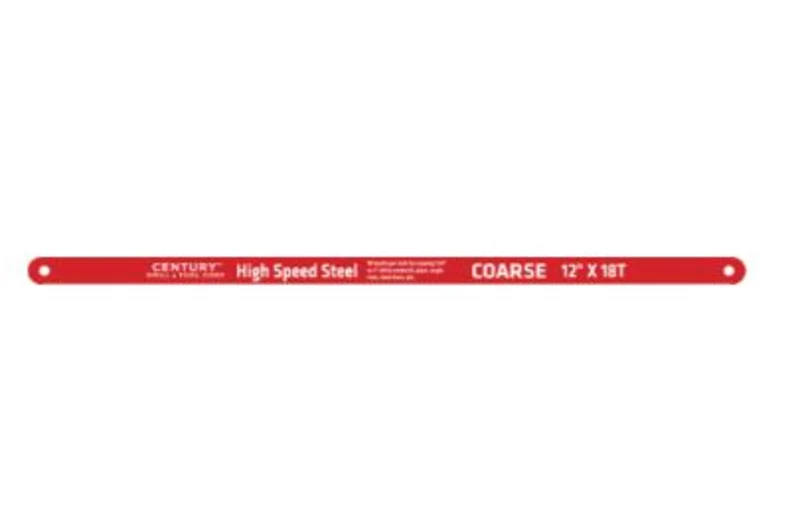 Century Drill And Tool Hacksaw Blade 12 X 18T Teeth Per Inch-High Speed Steel