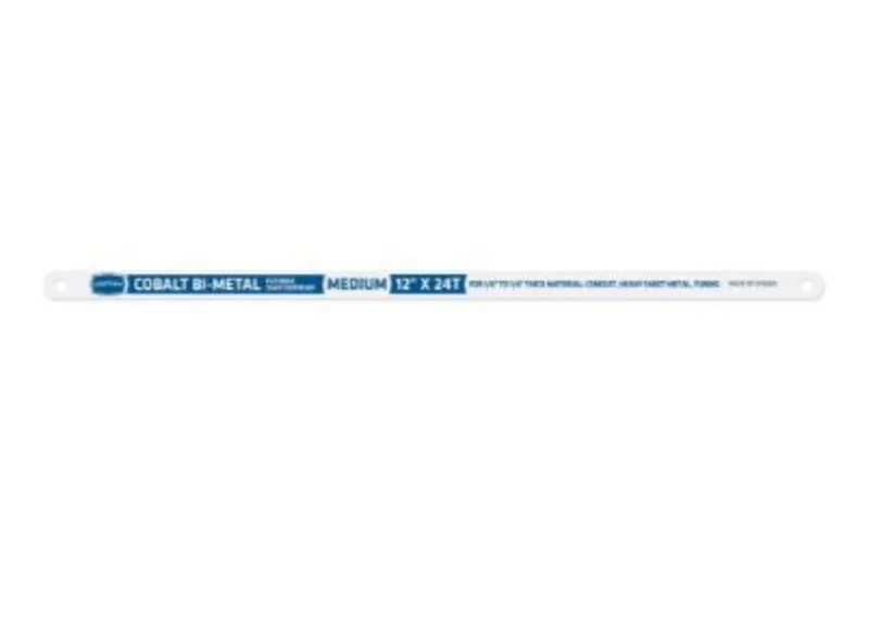 Century Drill And Tool Hacksaw Blade 12 X 24T Teeth Per Inch-Cobalt Bi-Hard
