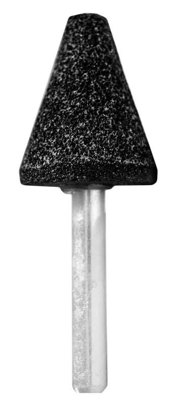 Century Drill And Tool Mounted Grinding Point A2 1 Diameter 1-1/4 Point Length 1/4 Shank