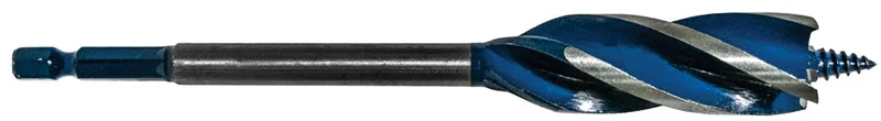 Century Drill And Tool Speed Cut Auger Bit 11/16 Overall Length 6 Flute Length 2-1/4 Shank 1/4