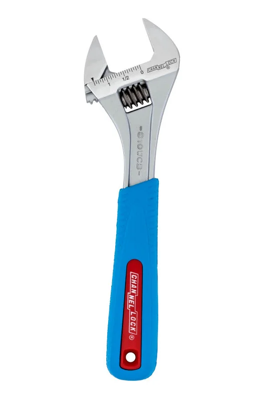 CHANNELLOCK 810WCB 10" Code Blue Wide Adjustable Wrench