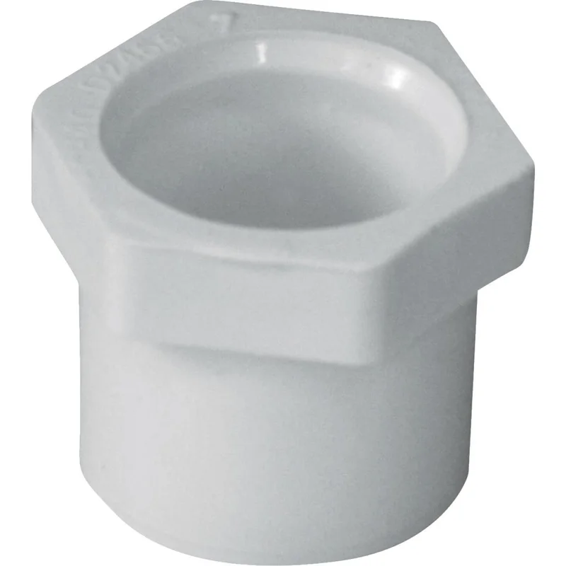 Charlotte Pipe 1-1/4 In. SPG x 1/2 In. Slip Schedule 40 PVC Bushing