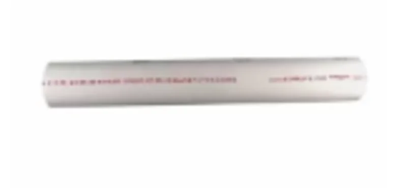 Charlotte Pipe 1/2 in. x 2 ft. PVC 600-PSI Schedule 40 Pressure Plain End Pipe, White PVC 04005 0200