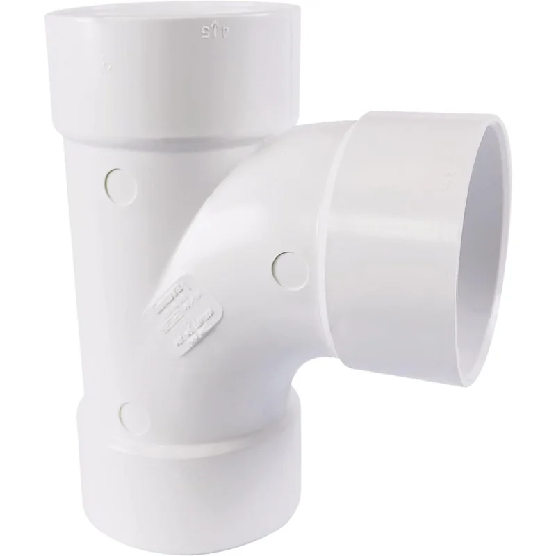 Charlotte Pipe 3 In. Schedule 30 Sanitary PVC Tee