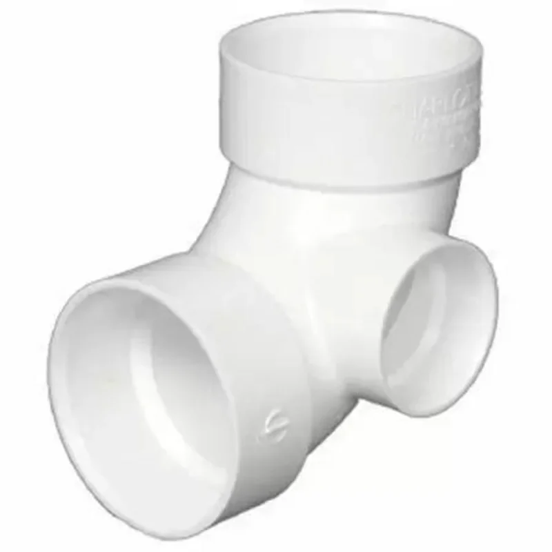 Charlotte Pipe Elbow PVC DWV 3" X 3" X 2" 90 Deg. Schedule 40