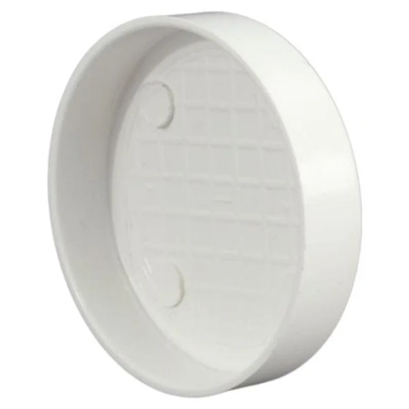 Charlotte Pipe PVC 1.5 in. Outside Diameter PVC Test Cap, White