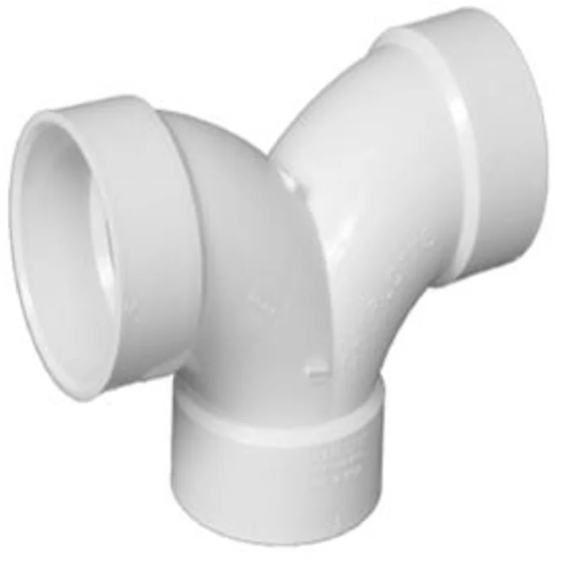 Charlotte PVC DWV Double 90-Degree Elbow