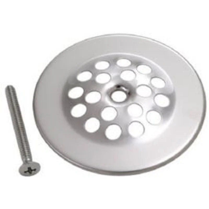 Chrome Tub Strainer Cover