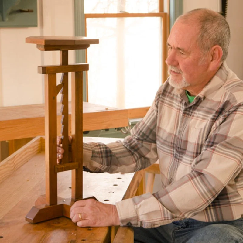 Class: Make a Colonial Ratcheting Table with David Ray Pine (2 Days)