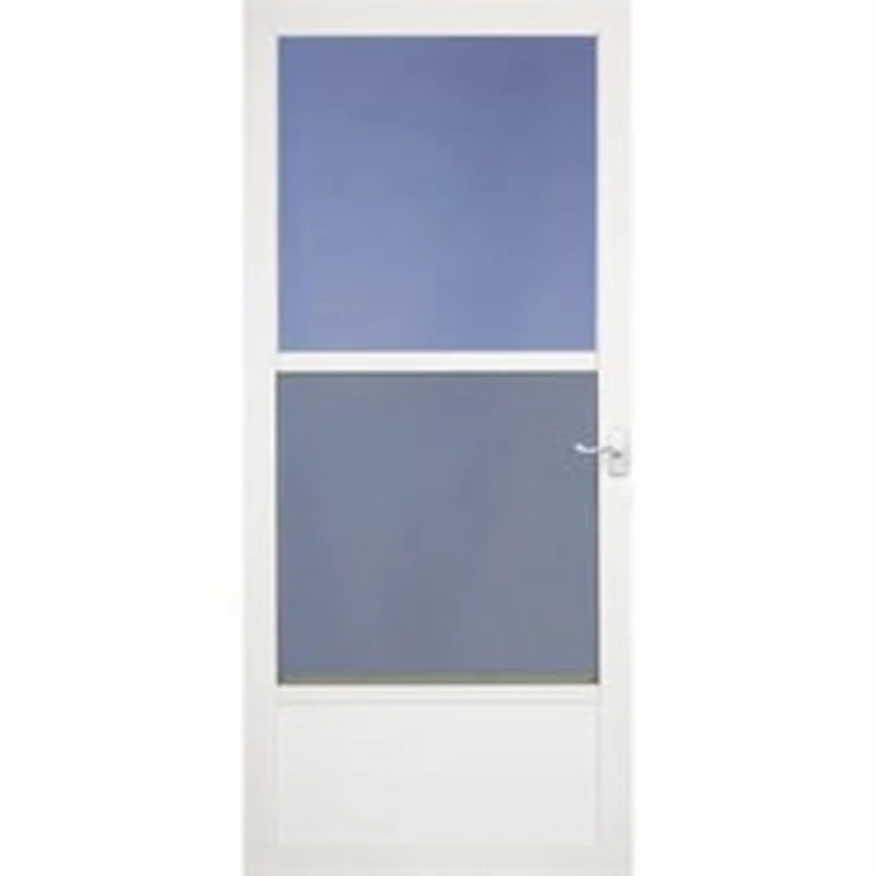 Classic View Storm Door, White, 32 x 80-81-In.