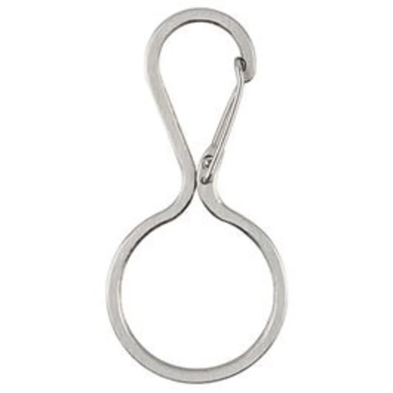 Clip Key Ring, Stainless Steel