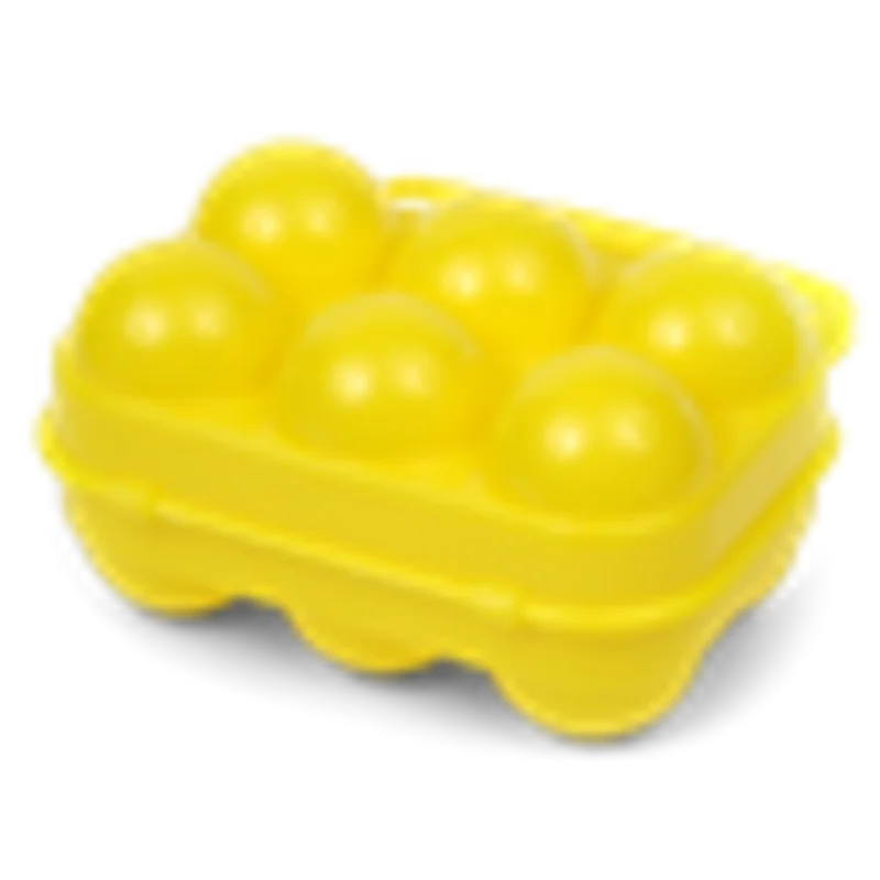 Coghlans Egg Holder Camping & Outdoor Egg Carrier, Yellow Yellow