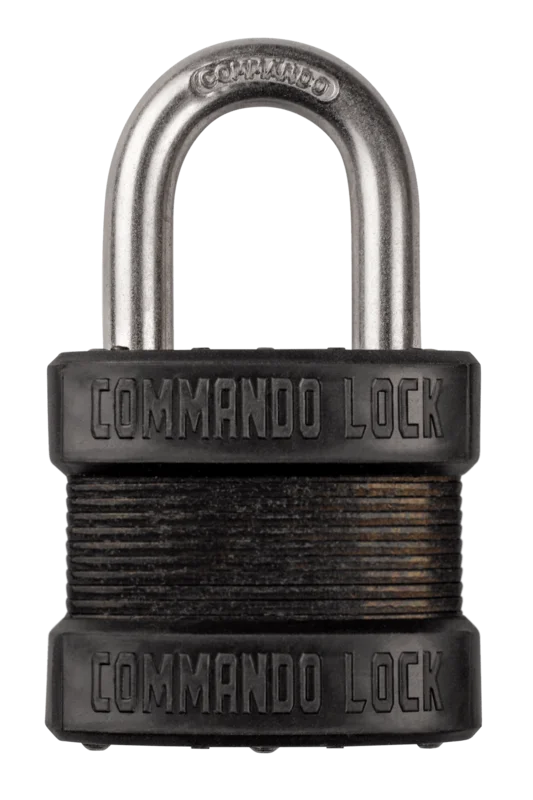 Commando Blackout High Security Padlock Military-Grade Case Locks