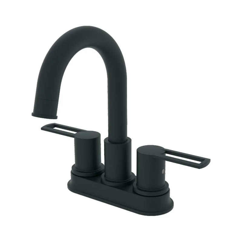 Compass Manufacturing 192-8093 Westdale Two Handle Bathroom Faucet Matte Black