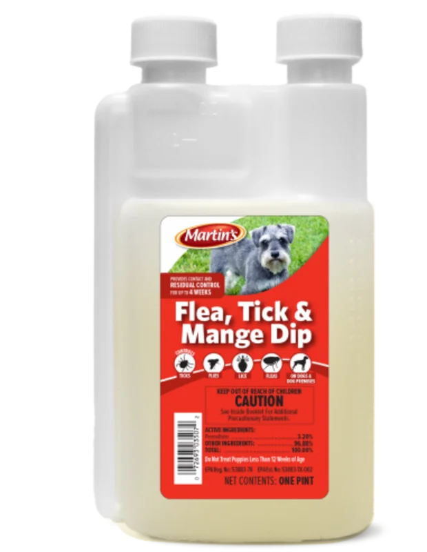 Control Solutions Flea Tick & Mange Dip Long-lasting Insecticide