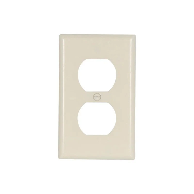 Cooper Wiring Devices 1 Gang Wallplate Receptacle Duplex Almond
