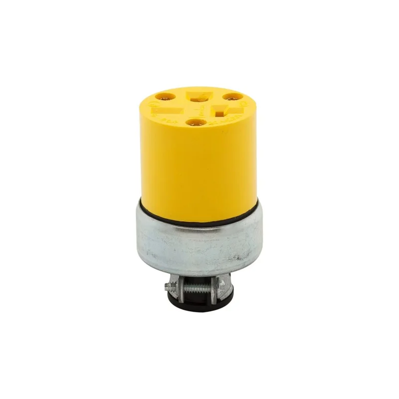 Cooper Wiring Devices Plug Connector Female 20 A Yellow Yellow