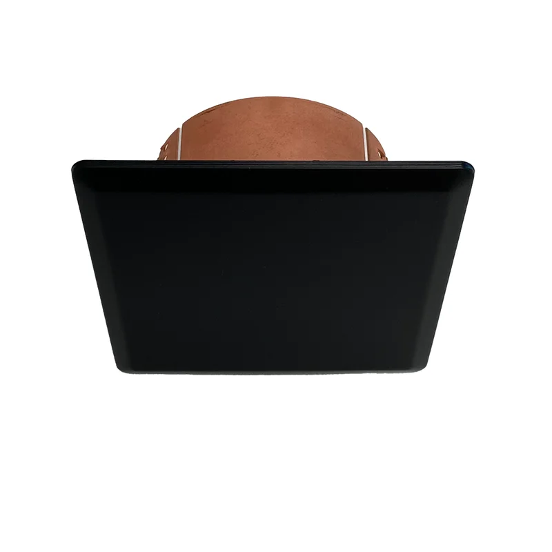 Cover Plate for RC Sprinklers, 2-5/8" Square, Black