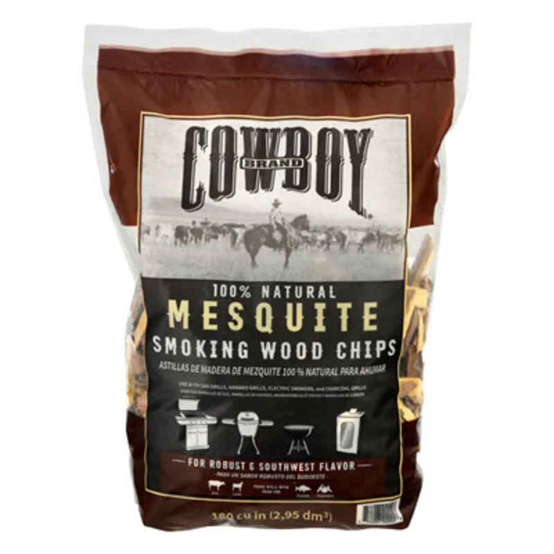 Cowboy Mesquite Wood Chips 2.94 Lt