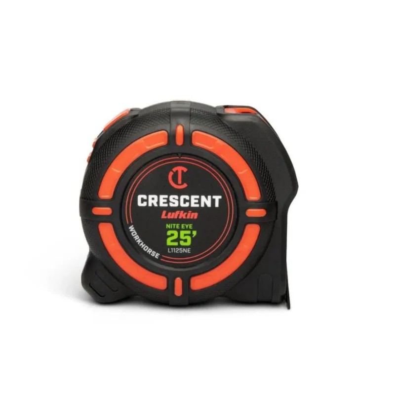 Crescent Lufkin 1-1/4" x 25' Workhorse Nite Eye Tape Measure