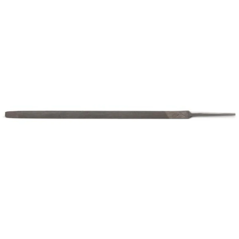Crescent Nicholson 6" Triangle Single Cut Double Extra Slim Taper File - Carded