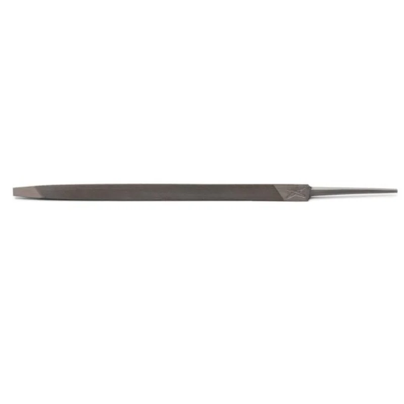 Crescent Nicholson 6" Triangle Single Cut Slim Taper File - Carded