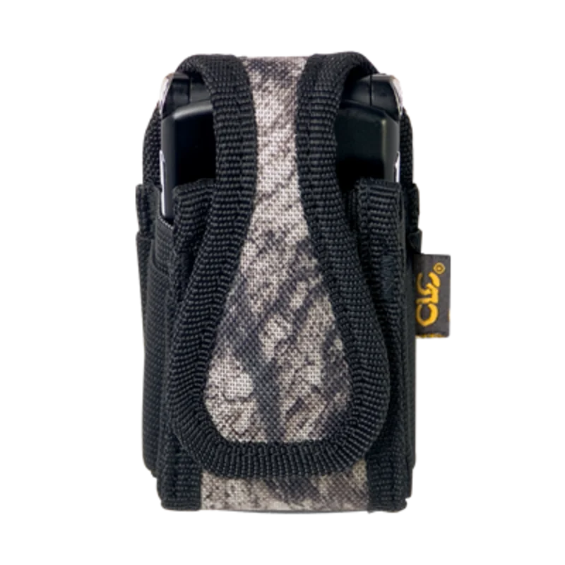 Custom Leathercraft Mossy Oak Camo Cell Phone Holder Small