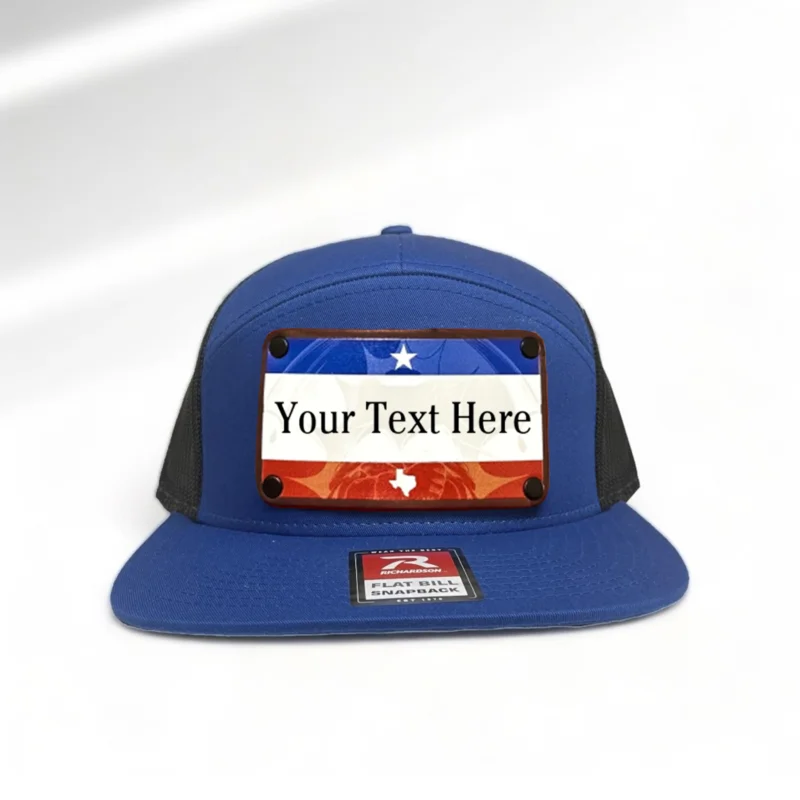 Customizable Texas Hat Blue