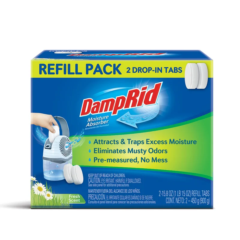 DampRid Drop-In Moisture Absorbing Tab