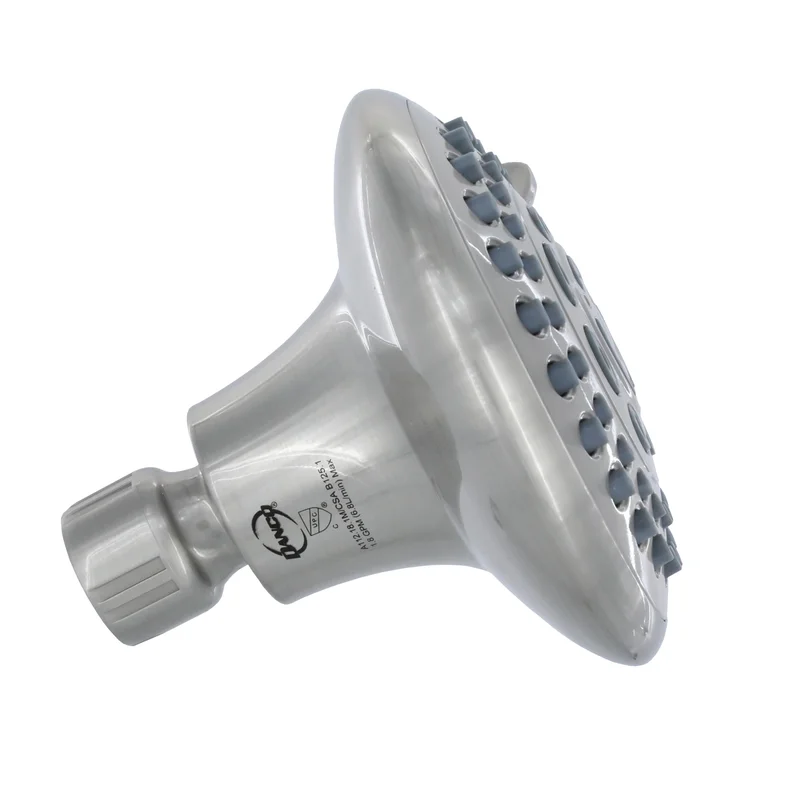 Danco 5-Spray Water-Saving Shower Head in Brushed Nickel Brushed Nickel