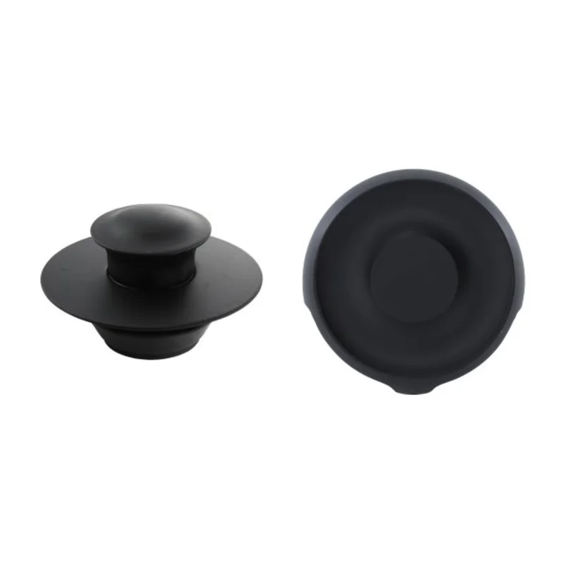 Danco EZ Drain Cover Trim Kit in Matte Black Matte Black