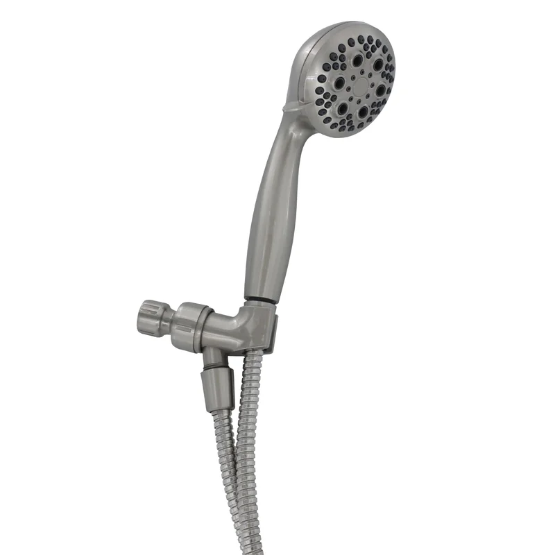 Danco Multi-Function Massage Handheld Showerhead with Hose Chrome