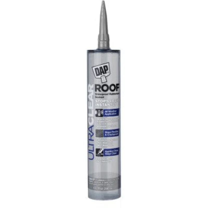 DAP 7079818395 18395 10.5 oz Ultra Clear Roof Patch