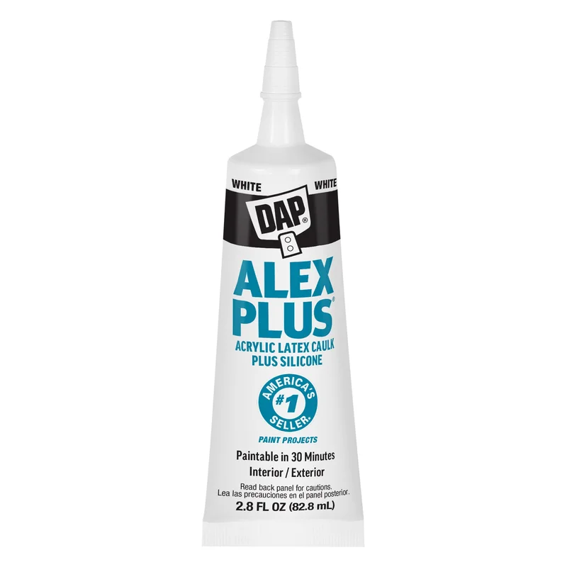 DAP Alex Plus All-Purpose Caulk White