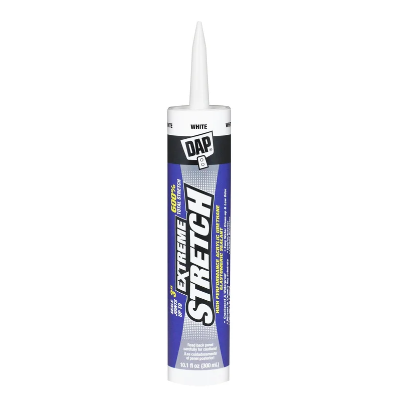 DAP EXTREME STRETCH Acrylic Urethane Premium Elastomeric Sealant 10.1 oz Tan Tan