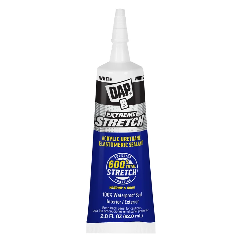 DAP EXTREME STRETCH Acrylic Urethane Premium Elastomeric Sealant White White
