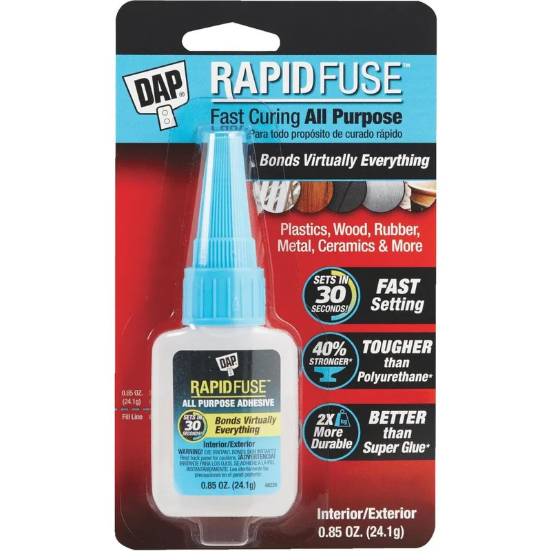 DAP RapidFuse 0.85 Oz. Clear Multi-Purpose Adhesive