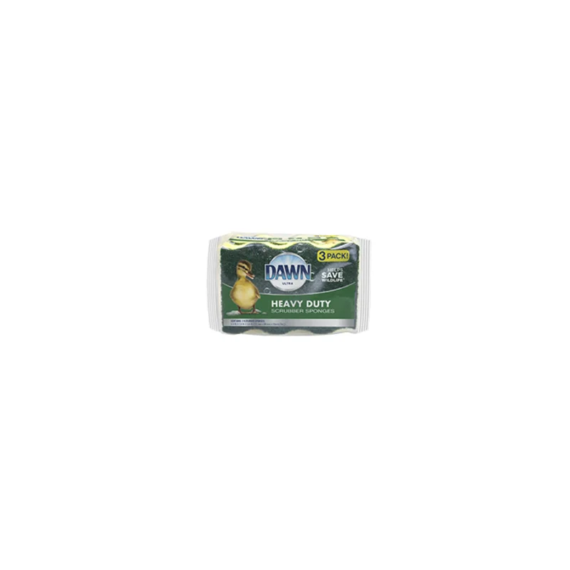Dawn Heavy Duty Scrubber Sponge 3ct