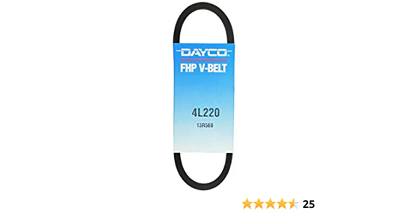 Dayco FHP Utility V-Belt 1/2" x 22"