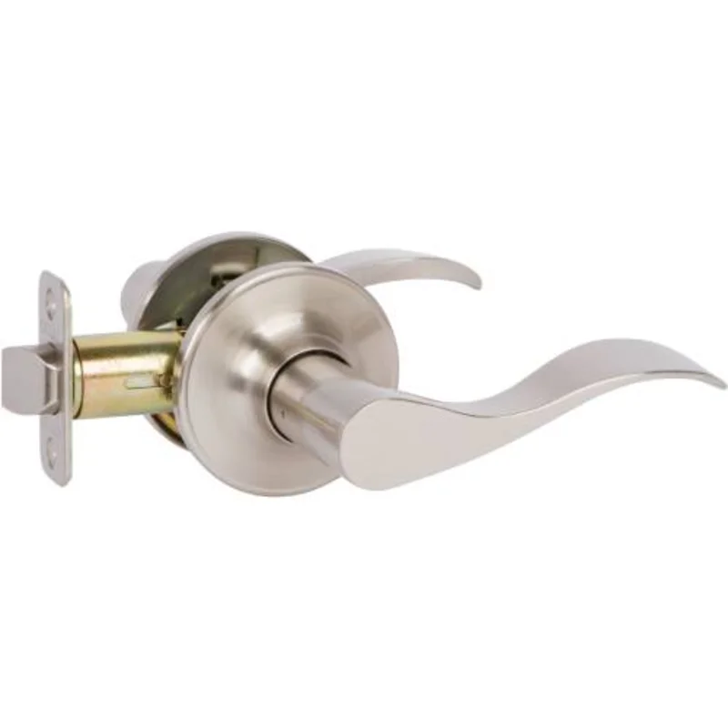 Delaney Hardware New Bennett Lever Passage Satin Nickel Satin Nickel