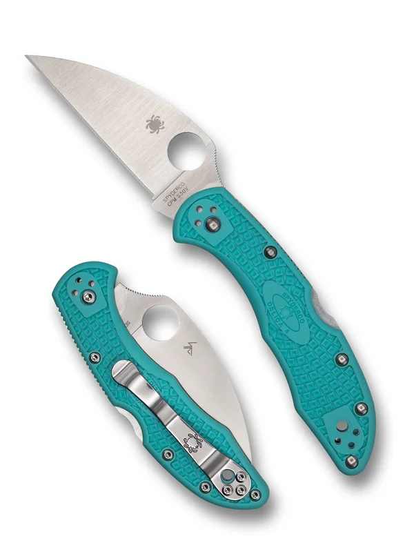 Delica 4 Lightweight Wharncliffe Teal CPM S30V Exclusive