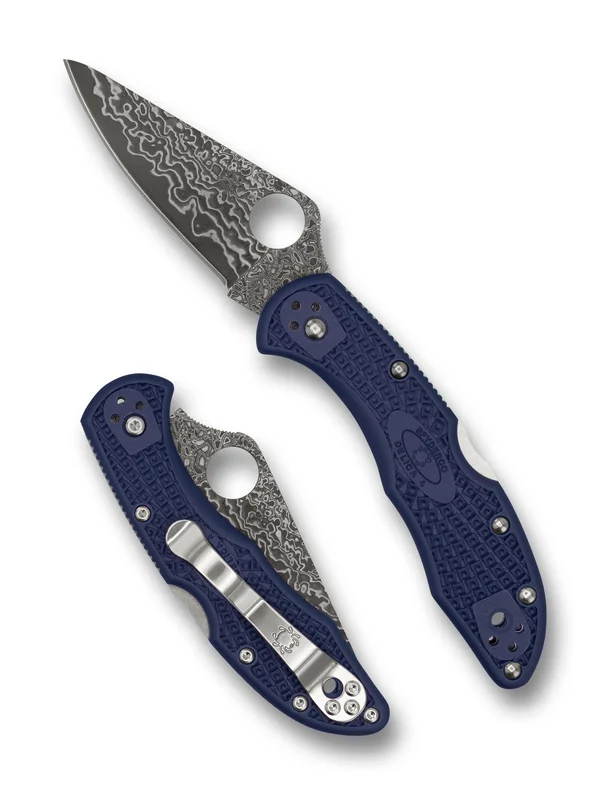 Delica 4 Navy Blue Damascus Exclusive